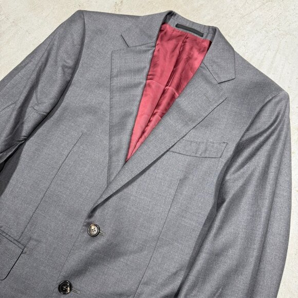 Spier & Mackay Blazer Wool Sport Coat Slim Fit Grey 38S - Picture 3 of 9